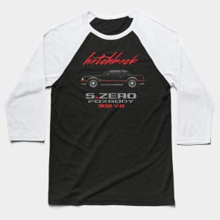 Multi-Color Body Option Apparel 5.0 hatchback Baseball T-Shirt